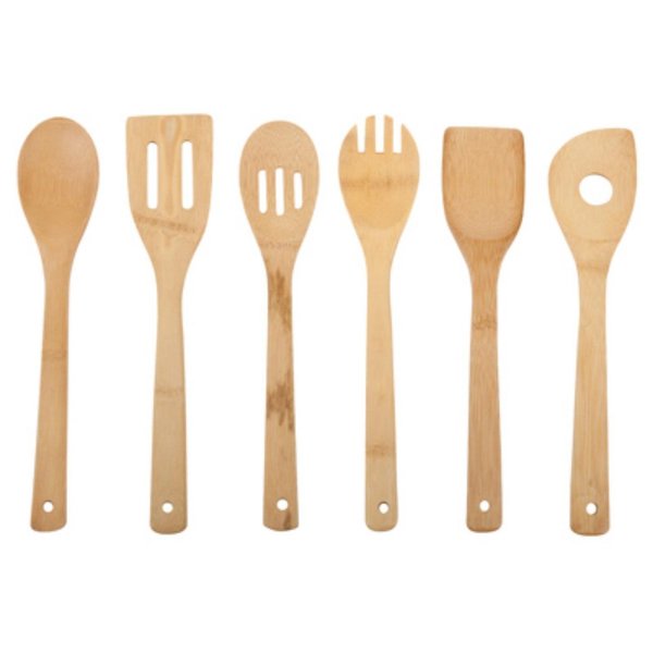 Core Home 6Pc Bamboo Utensil Set U6S136-TV